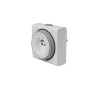 Perel temporizador compacto de 24 horas, mecánico, 230 v, 16 a, 3680