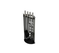 Perel VELLEMAN BB50112 - Accesorios para Chimenea (58 x 22 x 14 cm, 5 Piezas), Color Plateado