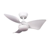 Perenz Ventilador de techo Con Luz White 1 luz 1720 Lumen 18 W Blanco