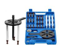 perfeclan Extractor de Rodamientos Juego de Herramienta Universal de Rodamientos Separador Mecánico Kit con Tornillo de Fuerza y Brazos Acero Rojo Firme y, 18 Y 1 Extractor Universal Rojo Rígido