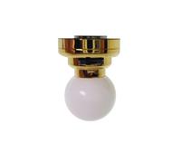 perfeclan Lámpara de Techo para Casa de Muñecas Luz Miniatura Plafón LED Interruptor Integrado Diseño Elegante sin Cables Adecuada para Escenas a Escala 1 12 y, Lámpara De Techo Redonda
