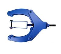 perfeclan Máquina Dobladora de Cable de Acero Herramienta de Engaste Tensionador Manual para Compresión Controlada Adecuada para Instalaciones de Cables Taller Obra Mantenimiento, Grande
