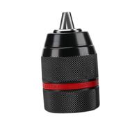perfeclan Portabrocas sin Llave Mordaza Metálica para Taladro Manual Accesorio Mecánico Dispositivo de Ajuste Automático Adaptador Profesional Intercambiable, 13mm