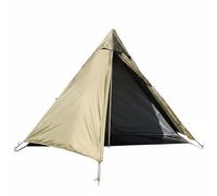 perfeclan Tienda Individual Tienda de Campaña Refugio de Senderismo Mochila con Interior de Malla Que Bloquea y Mejora Flujo de Aire Adecuada para Templados Bosques Colinas
