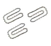 perfektGarten 3 cadenas de sierra de 20 cm / 1,3 mm / 3/8 pulgadas / 33 TG compatible con motosierra Einhell GE-HC 18 Li T