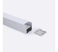 Perfil Aluminio Colgante XL 2m para Tira LED hasta 45 mm