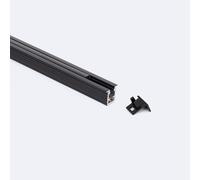 Perfil Aluminio Empotrable 2m para Tira LED hasta 6 mm 12 mm