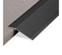 Perfil de transición para equilibrado de altura, 0,9 m x 10 cm, en aluminio, perfil de transición autoadhesivo, compensación de altura 10 - 35 mm, adecuado para umbrales, rampas, laminado