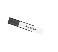 Perfil en U magnetoflex®, UE 30 unid. magnetoplan, H x A 15 x 60 mm