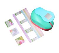Perforadora cuadrada - Perforadora de papel hecha a mano, herramienta de papel para manualidades, antideslizante, perforadora cuadrada grande | Troquel cuadrado para manualidades de diario