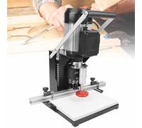 Perforadora de bisagras para carpintería, profundidad de perforación ajustable 0-40 mm, perforadora eléctrica para armarios y armarios, 110 V