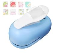 Perforadora de Papel en Forma de Sello - Herramienta Manual para Filatelia y Scrapbooking,Sellos de Papel y Perforadoras,Para Arte Postal, Tarjetas Hechas a Mano, Sobres, Manualidades para Niños y Adu