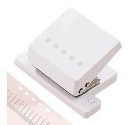 Perforadora portátil antideslizante para cortar manualmente - Perforadora para cuadernos, planificadores, estudios, álbumes de recortes, tarjetas, álbumes de fotos, sobres, cartas