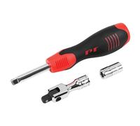 Performance Tool W36126 Spinner/adaptador de 6 pulgadas con extensión de mango flexible y acoplador de broca hexagonal para una mayor versatilidad y control