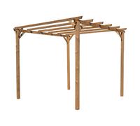 Pérgola de madera harmala 3x4m blooma