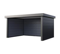 Pérgola estándar Singolo 4836 (Medidas ext. (An x Pr): 508 x 388 cm, Acero, Antracita, Sin set)