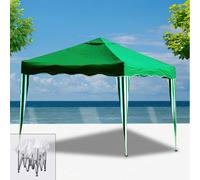 Pergola papillon 3x3 metros plegable verde