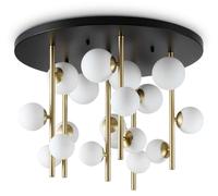 Ideal Lux Plafón de techo Perlage PL18 Diseño Clásico