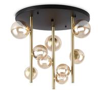 Ideal Lux Perlage PL9 Classic Glass Lámpara de Techo