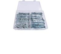 Perno De ExpansióN Kit surtido de pernos, anclajes for paredes huecas, perfectos for fijar paneles yeso, placas y a o techos (kit surtido)(4X32(30 pcs))