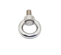 perno de ojo anular 1-5 uds M3 M4 M5 M6 M8 M10 M12 tuercas de ojo elevación/anillo tornillo tornillos tuerca enganche acero inoxidable 304 para Colgar y Fijar(M18,2PCS)