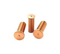 Perno De Soldadura Chapado En Cobre M3-M10 | Tornillos De Soldadura Por Puntos De Acero Al Carbono Sujeciones De Pernos(20Pcs M10x45)