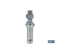 Perno roscado para enganche aperos m 22 x ø28 mm caja 5 unid.