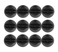 PERSELOSO 16 Fundas Antideslizantes Negras para Patas de Mesa y Silla de Plástico, Protegen Muebles y Permiten Deslizamiento Silencioso en Restaurante o Librería Estilo Varios Estilos