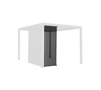 Persiana vertical 100 cm pérgula bioclimática 3x3 m 4x3 m 6x3 m triomphe, triomphe persiana vertical 100 cm, antracite, 92,5x92,5x236 cm