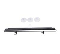 Persianas enrollables con ventosa, cortina opaca para coche, dormitorio, oficina, malla de poliuretano, PVC, persiana solar con 3 tazas, 40 x 60 cm, para una fácil instalación