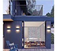 Persianas enrollables para exteriores, de PVC transparente, con accesorios, cortina de ventana de plástico impermeable para jardín, balcón, pérgola y cenador, resistente