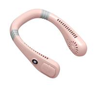 Personal Fan Neck 5 Speeds Bladeless Quiet Wearable Device Personal Fans