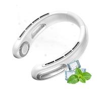 Personal Neck Fan - 5 Speeds Bladeless Rechargeable Wearable Wind Blower