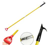 Pértiga de gancho, pértiga ultraligera con mango ergonómico, para aplicaciones de extinción de incendios y renovación de edificios, material robusto y aislante de fibra de vidrio(3m/9.84ft)