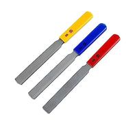 Pesderty Juego de Limas de Tuerca de Guitarra CóNica de 3 Piezas, de Alambre de Doble Filo, Herramienta de Alambre de de Tuerca de Bajo EléCtrico