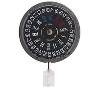 Pesfehhy Movimiento NH36 a Las 3.8 en Punto Reloj MecáNico Reemplazo Movt para Diver's Mod Sub 24 Jewels Fecha Negra, Fuente
