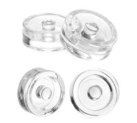 Pesos de Fermentación de Vidrio | con mango cómodo para tarros de 207 ml Ø 7 cm - Pesos de Enlatado Y Fermentación | Para los amantes de la comida de bricolaje, Pickle Fermentos de frutas y