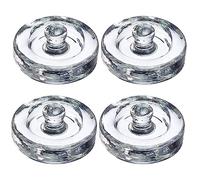 Pesos de fermentación Westmark - set para fermentación compuesto por 4 pesos para fermentación, accesorios para fermentación - vidrio, Ø 8 cm, 4 uds.