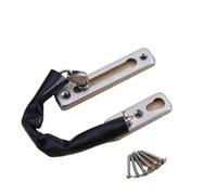 Pestillo de cadena puerta del hotel acero inoxidable, cerradura seguridad, herramientas limitadoras, Hardware for casa, 1/2/3 Uds para Puerta Interior(Silver,2 PCS)
