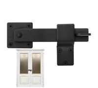 Pestillo Para Puerta De Cercado Acero Al Carbono Con Rotación 360 Grados | Cerrojo Seguridad Puerta Granero Rancho, Granja, Gallinero, Jardín, Patio, Y Cobertizos