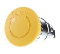 Schneider Electric Pulsador tipo seta ZB4BS55 D=40 amarillo IP66