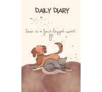 Pet Love - Dotted Page Journal - Cute Cover for Writing, A5 College Dotted Compact Notebook for Couples, Women, Men, Kids, Work and Travel (Pet love) - 120 pages