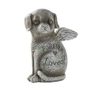 Pet Memorial Stones - Dogs Grave Marker | Weatherproof Statue Markers Grave Stone | Remembrance Figurine Decorative For Offices Cafes Bookstores Bookshelves Display Indoor Garden Balcony Home Outdoors