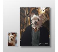 Pet Story Retrato Personalizado de Mascota Póster Harry Potter