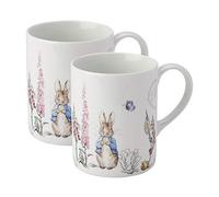 Set De 2 Tazas De Porcelana Peter Rabbit Clásico Stow Green - 350ml