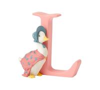 Peter Rabbit, Figura de conejita y letra "K", Home Deco, Enesco