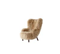 Petra VB3 Sillón Piel de Oveja Miel 50/ Nuez Aceitado