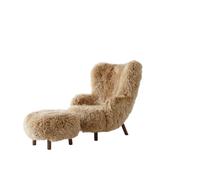 Petra VB3 Sillón Piel de Oveja Miel 50/ Nuez Aceitado In TD1 Soplo