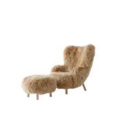 Petra VB3 Sillón Piel de Oveja Miel 50/Roble Aceitado In TD1 Soplo
