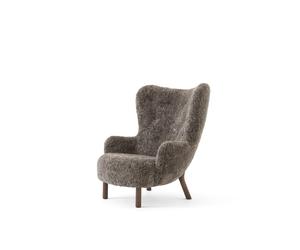 Petra VB3 Sillón Piel de Oveja Sahara/ Nuez Aceitado